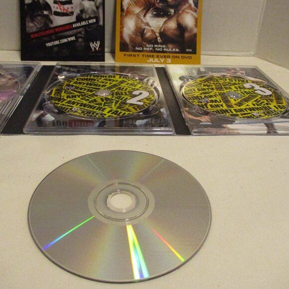 WWE WWF Falls Count Anywhere Wrestling Steve Austin 3 disc DVD Set - Picture 6 of 6